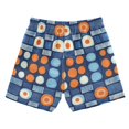 thumbnail image 7 of FORMRS Boys Swim Trunks Quick Dry Mesh Liner Boardshorts Sizes XS-XL, Modern Color Circle, 7 of 7