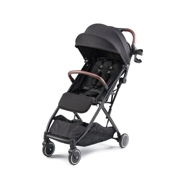 Parent's Choice Compact Baby Stroller with One-hand Quick Fold, Black