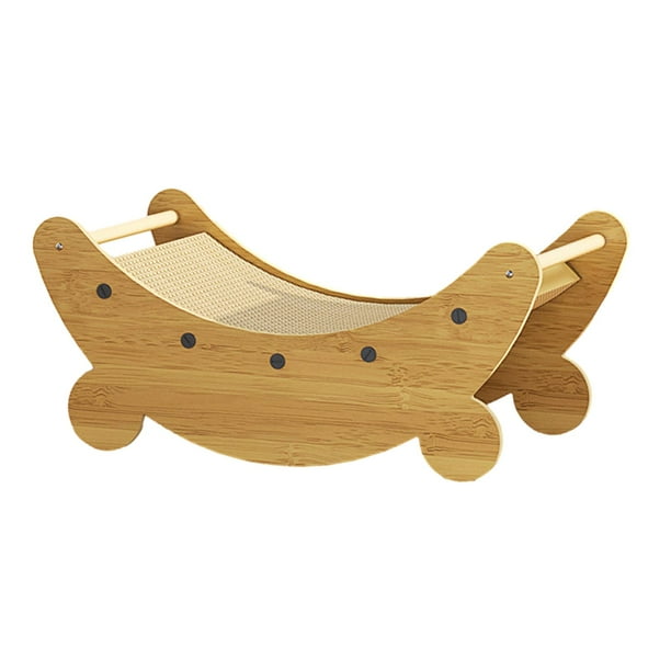Rascador para gatos cómodo y resistente, protector de muebles reutilizable M