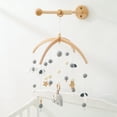 thumbnail image 2 of Crib Mobile Wooden Arm, 21.6 inches Wall Mounted Suitable for All mobiles | 100% Natural Beech Mobile Hanger Mount Wall Holder | Nursery Decor for Sturdy Mobile for Newborn Boys and Girls, 2 of 5