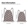 thumbnail image 2 of Lukts Poodle Dog Pattern Drawstring Backpack Bag Sport Gym Sackpack,String Backpack Sport Bag Sack,Cinch Tote Gym Backpack-Medium, 2 of 6