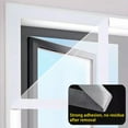 thumbnail image 5 of 1-Pack Transparent EVA Winter Curtain, Double Insulation, Windproof, Dustproof, Hook & Loop, Easy Installation, 5 of 6