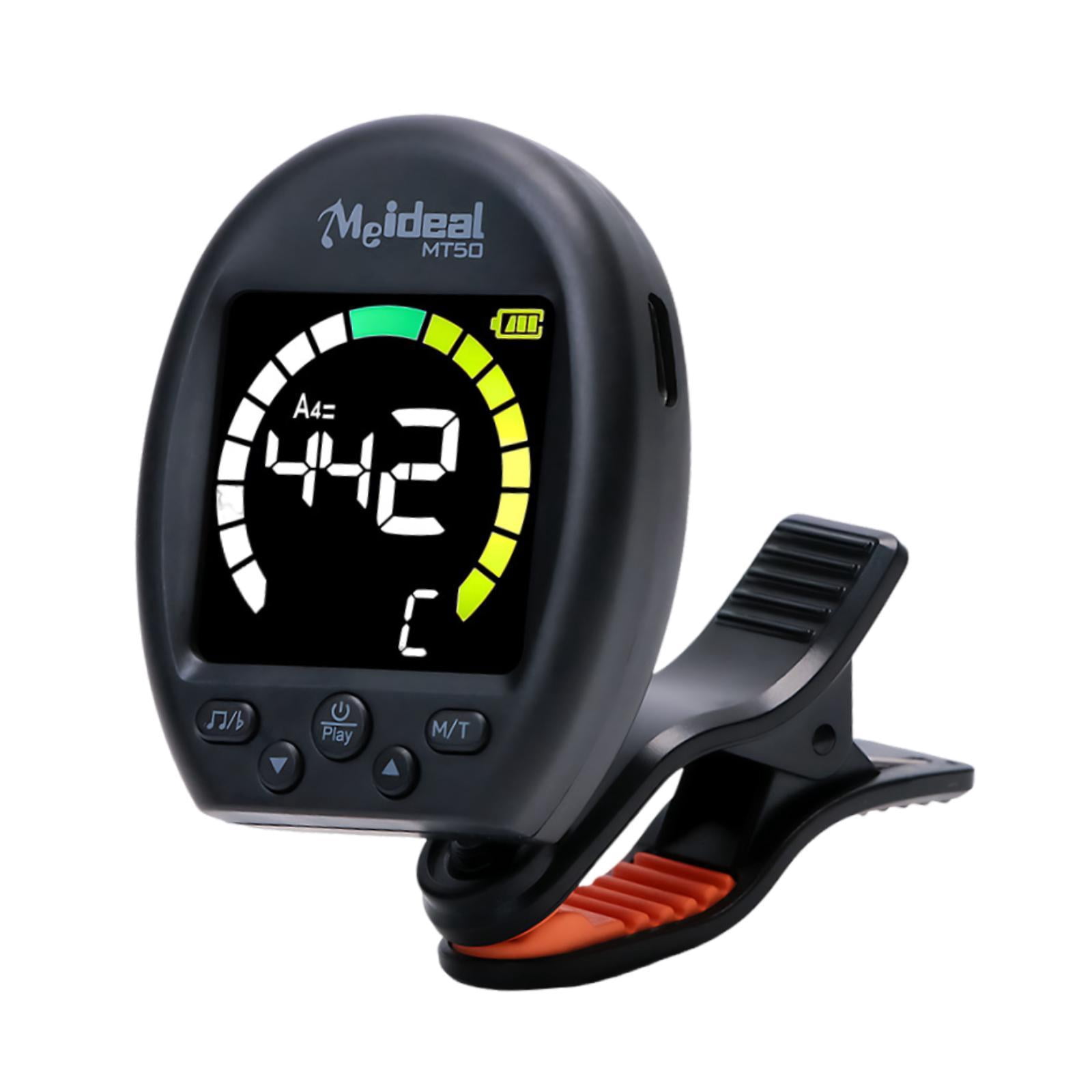 Guitar Tuner Violin Ukulele 360 Degree Rotating Function for Instrument Players and Students