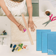 thumbnail image 7 of (Strong Grip), 3pcs Adhesive Cutting Mats (Blue), 7 of 7