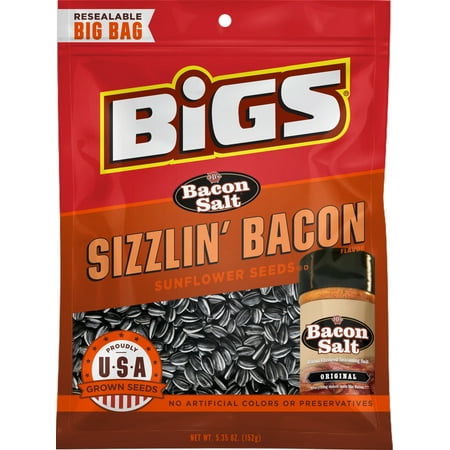 S Sizzlin Bacon Sunflower Seeds 5 35 Oz Bag S Sizzlin Bacon Sunflower Seeds 5 35 Oz Bag