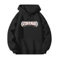 thumbnail image 2 of Lheaggik Anime Spider Web Hoodie Cartoon Hero Graphic Long Sleeve Streetwear Women Men Hooded Sweatshirt Funny Clothes S, 2 of 5