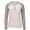 Pink Snty/oxf H, variant on BW3104 Waffle Knit Henley-Pink Snty/Oxf H-M