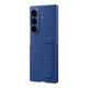 thumbnail image 4 of Funda protectora de silicona para Samsung Galaxy Z Fold7 con soporte, agarre seguro, diseño suave y cómodo, versión estadounidense, color azul marino, 4 of 6