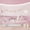 Pink, variant on DRNANLIT Twin Size Floor Bed with Central Entrance, Pine Wood Guardrails, White