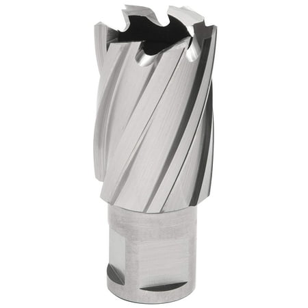 

12132 1 Inch Diameter x 1 Inch Depth of Cut 12 000 Series High Speed Steel Annular Cutter 3/4 Inch Weldon Shank for Magnetic Drills
