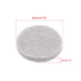 thumbnail image 2 of Furniture Pads Adhesive Felt Pads, 20mm Dia 3mm Thick Floor Protector Round Beige 32Pcs, 2 of 6