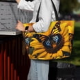 thumbnail image 7 of Balery Butterfly On Sunflower Beach Travel Bag - Water-Resistant, Large Capacity Lightweight Tote with 7 Pockets for Women and Men - Perfect for Beach, Pool, Gym, and Travel, 7 of 7