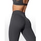 thumbnail image 5 of Pantalones INGIA Cintura Alta 25" Yoga Control de Abdomen Gris S, 5 of 6