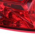 thumbnail image 4 of 1 Pieza de lámpara Trasera Para Motocicleta Yotijar Luz Trasera Universal Rojo Luz de giro de la cola de la motocicleta, 4 of 10