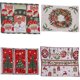 thumbnail image 2 of 4 piezas de artículos para la mesa familiar, decoraciones para fiestas navideñas, adornos de mesa de invierno, suministros para cenas, 2 of 5