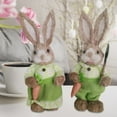 thumbnail image 5 of 2Pcs Creative Easter Straw Bunny Simulation Bunny Toys Home Garden Bunny Decoration Easter Gifts For Adults And Kids, 5 of 10