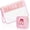 BALLET-Pink, variant on 2 count Pool Bag  Makeup Bag with Chenille Letter Patch, Clear Pouch PVC Organizer Purse,  Travel Beach Bag, Portable Toiletry Storage Bag