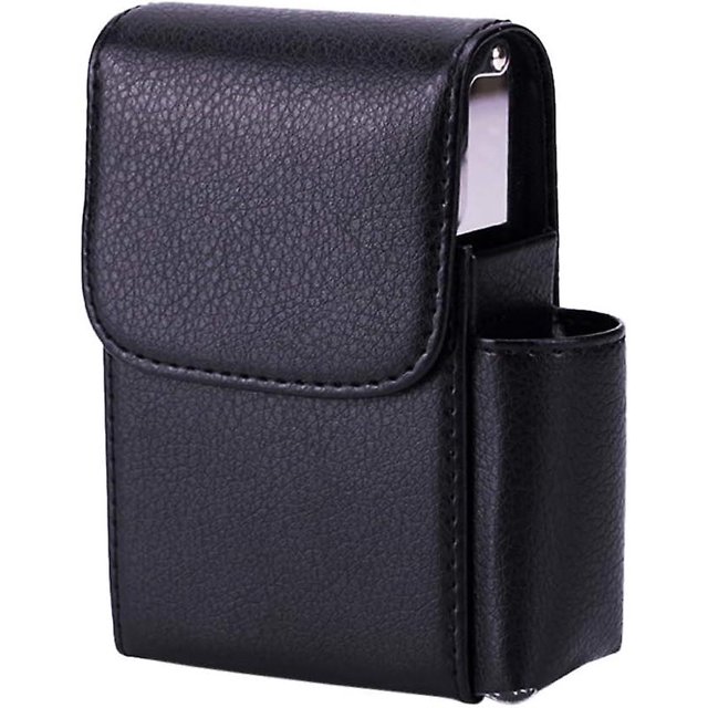 Estuche para cigarrillos, encendedor, elegante estuche para cigarrillos, estuche para cigarrillos unisex para hombres y mujeres