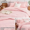 thumbnail image 4 of Juego de edredón Flysheep, 6 piezas, cama individual en una bolsa, rosa, 4 of 7