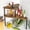Rust Brown, variant on Bathroom Counter Organizer Over Sink for Toiletries, Makeup, Kitchen Countertop Organizer Spice Rack for Salt, 2-Tier Corner Counter Shelf for Coffee Area Storage Dresser Table(Black)