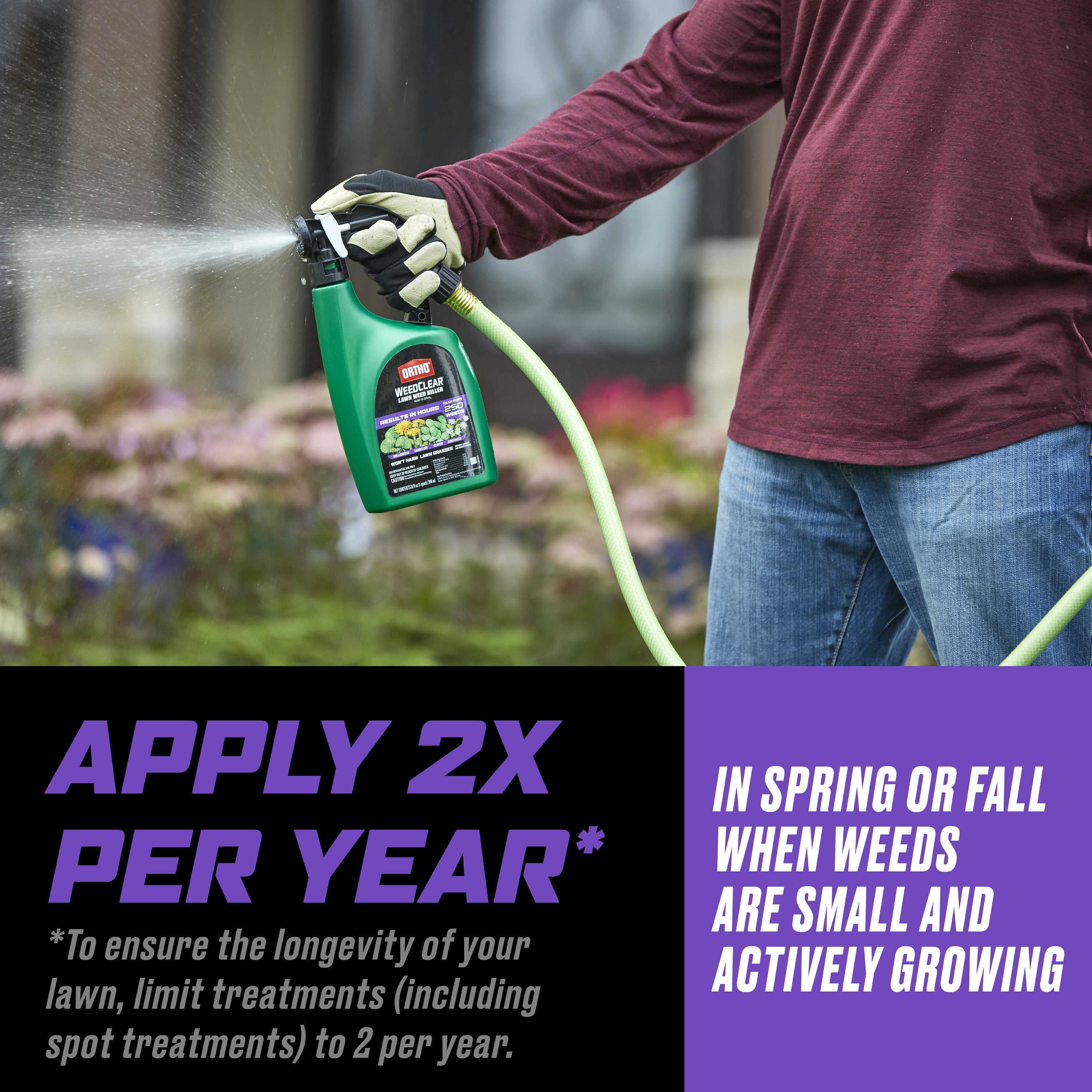Free Shipping! Ortho WeedClear Lawn Weed Killer Ready-to-Spray3 32