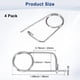 thumbnail image 3 of Uxcell 4-Pack Pin de Seguridad de Chaveta en Forma de Broche, Pines de Acero Inoxidable M1.6x20, Sujetadores de Broche de Bloqueo Rápido, Clips Retenedores Pesados, 3 of 7