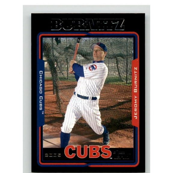 Jeromy Burnitz Card 2005 Topps Black #503