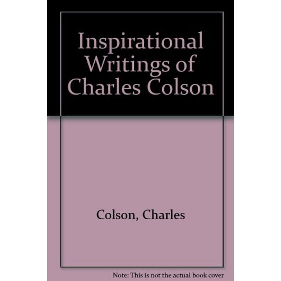 Pre-Owned Inspirational Writings of Charles Colson Hardcover
