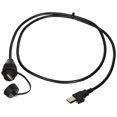thumbnail image 1 of Conector USB para montaje en panel Fusion MS-CBUSBFM1, negro, 1 of 1
