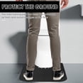 thumbnail image 6 of 6PCS Upgrade Round Commode Potty Training Mat for Boy Toilet Training Mat Toilet Rug U Shaped Washable Toilet Mat for Bathroom,Black, 6 of 11