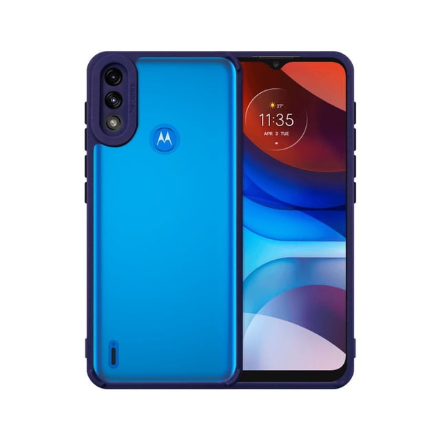 Funda Acrigel Contorno Color Uso Rudo para Moto E7 Power
