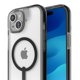 thumbnail image 4 of Funda Santa Cruz Snap para iPhone 15 y 14 Plus ZAGG Grafeno Transparente con borde Violeta, 4 of 9