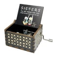 thumbnail image 1 of Caja de música con manivela, mini caja de música, decoración de mesa, estilo vintage, cajas de música, regalos para hermanas en Acción de Gracias, 1 of 9