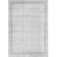 thumbnail image 1 of Ahgly Company Indoor Rectangle Solid Gray Modern Area Rugs, 8' x 12', 1 of 1