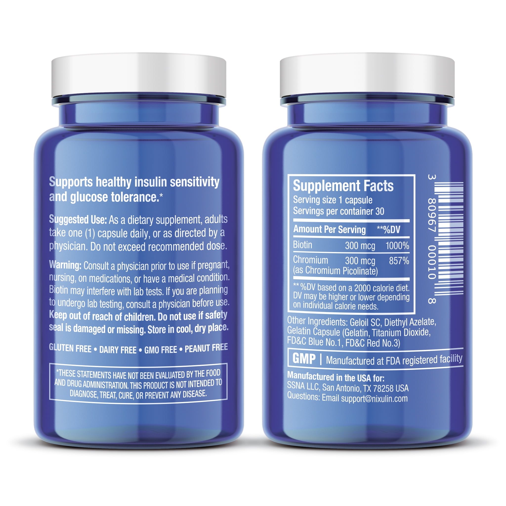 Nixulin™ 30-Day Supply – Next-Generation Natural Blood Sugar Support – Clinically Proven