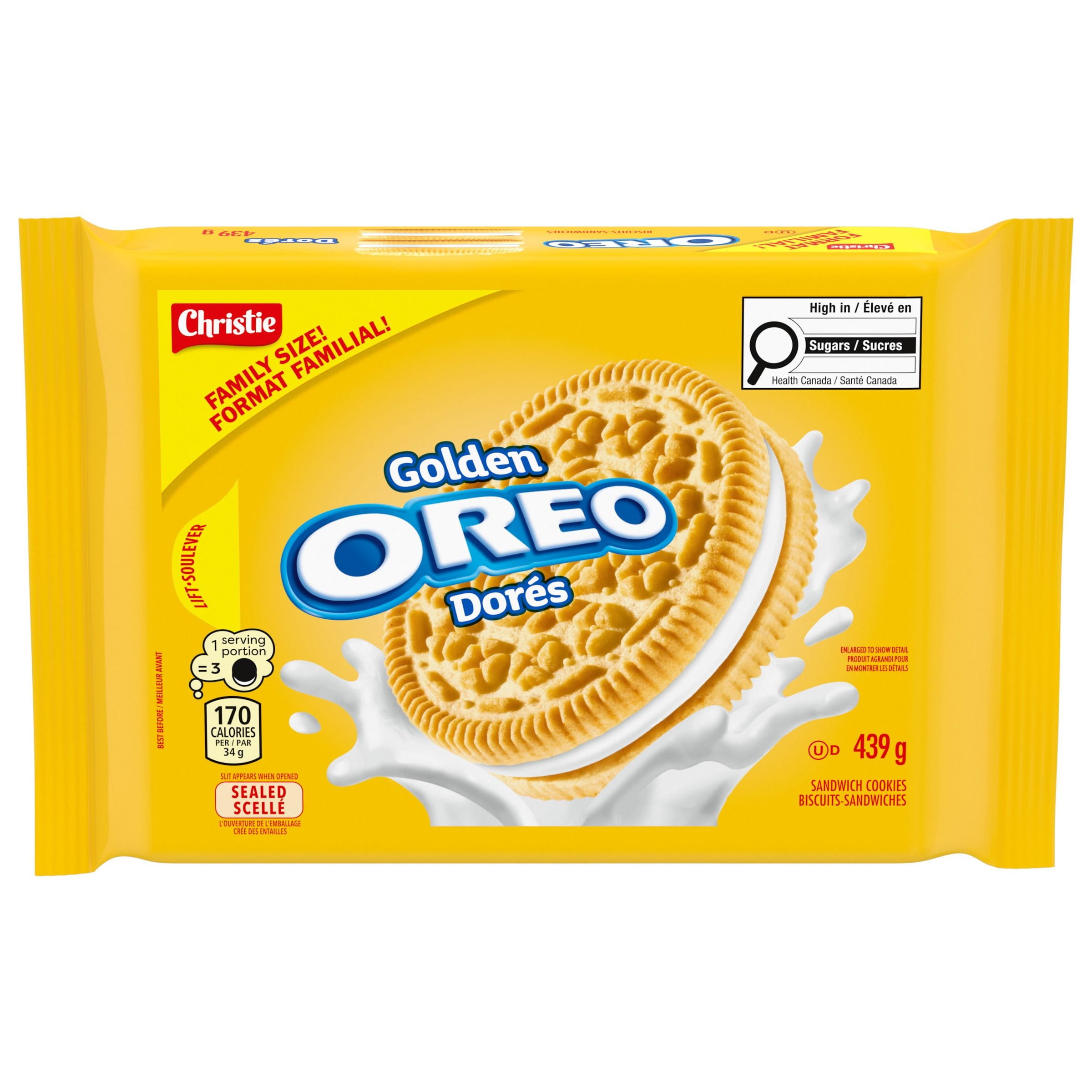 Christie OREO Golden Sandwich Cookies