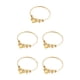 thumbnail image 2 of Brazalete deslizante ajustable Qarigey de acero inoxidable dorado con colgante 2022, 2 of 6