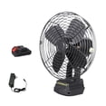 thumbnail image 3 of Elodie Camping Fan Oscillating High Speed 360 degree Rotating Cordless for Beach Tent Car 10 sections, 3 of 8