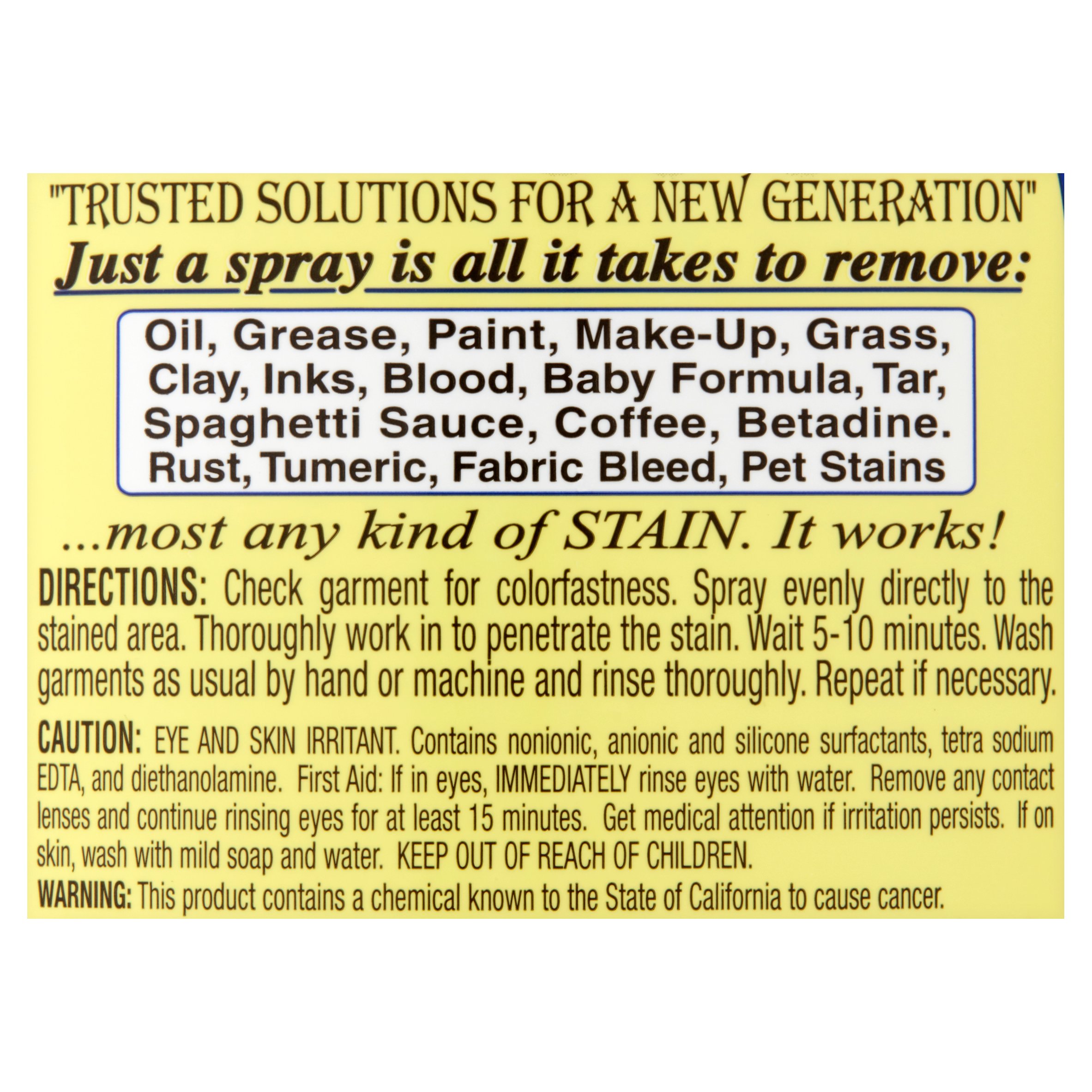 Grandma's Secret Spot Remover Laundry Spray, 16 oz (3-Pack) photo 4