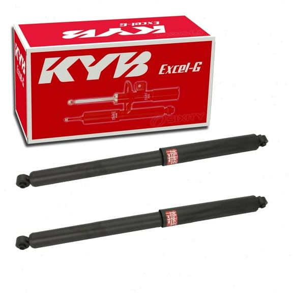 2 pc Rear Shock Absorbers compatible with Ford F-150 2.7L 3.3L 3.5L 3.7L 4.6L 5.0L 5.4L 6.2L V6 V8 2009-2018