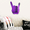 Purple, variant on ROCK ON SILHOUETTE
