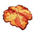 thumbnail image 2 of Fall Maple Leaf Shaped Area Rug,Embossed Vein Autumn Floor Mat,Irregular Leaf‑Shape Floor Carpet for Entryway Living Room Harvest Season Home Decoration,24"x16", 2 of 6