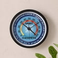 thumbnail image 5 of CafePress - Clausometer - 10" Quartz Analog Battery-Powered Modern Wall Clock, Unique, 5 of 5