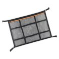 thumbnail image 2 of Almencla Car Ceiling Cargo Net Pocket Easy Installation Interior Accessories 35.4"x25.6" Orange, 2 of 8