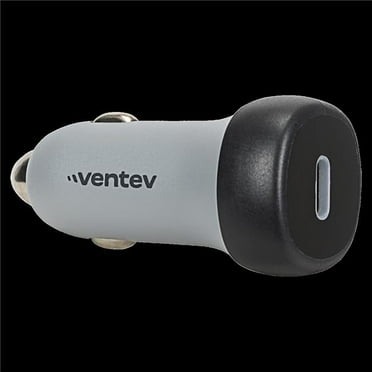 Ventev CC30-HDBX-78170 30W Ultrafast USB C Universal Car Charger - Dark Gray