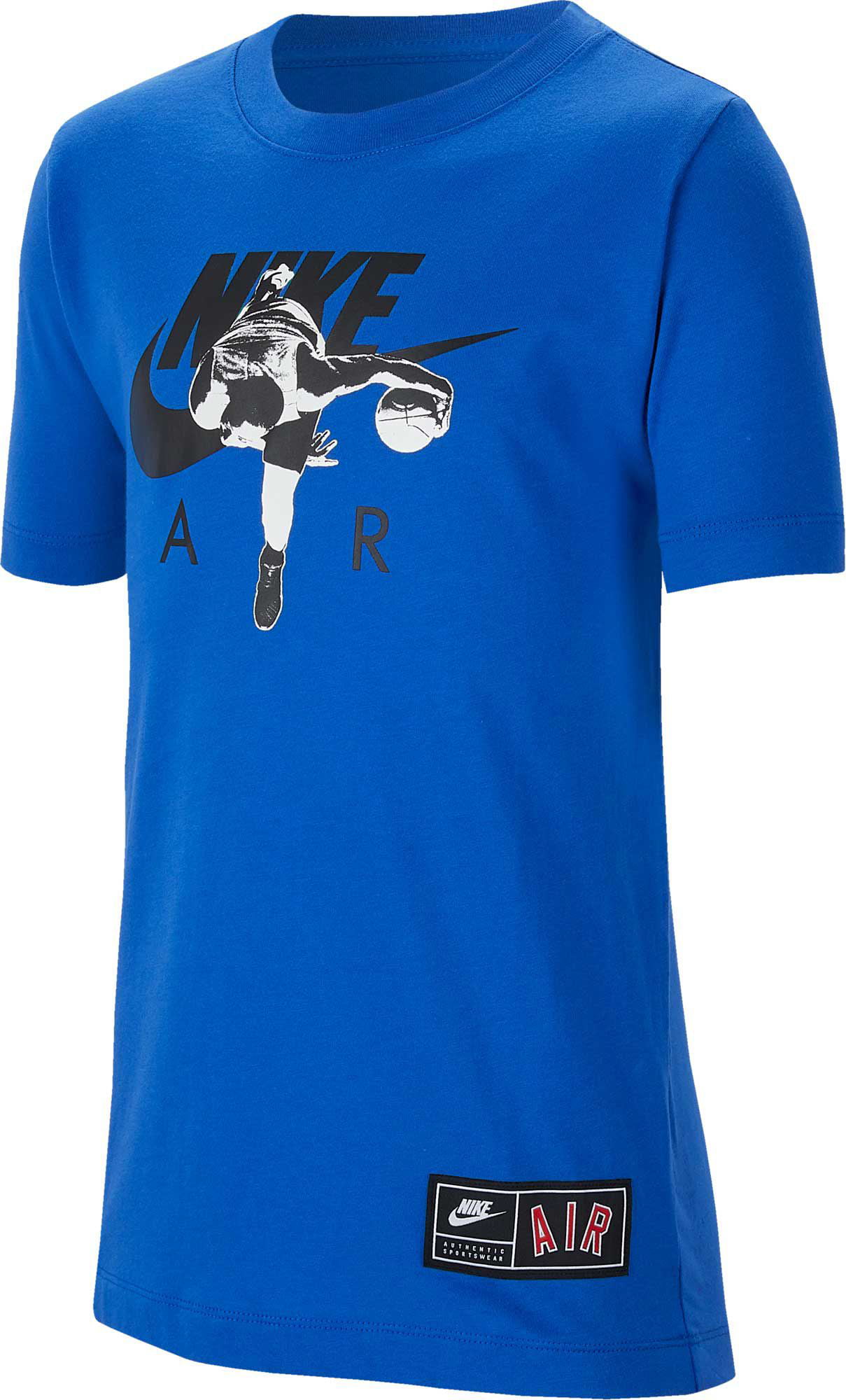 Nike Boys' Sportswear Air Photo Real Graphic T-Shirt - Walmart.com ...