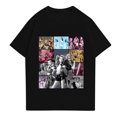 thumbnail image 1 of Pop cazadora para niña Demo-n Hunters Graphic Round-Neck Short Sleeve T Shirt For Kids Youth Fashion Tee With Cartoon Print Design Soft Blend Top For Children （Black）, 1 of 3