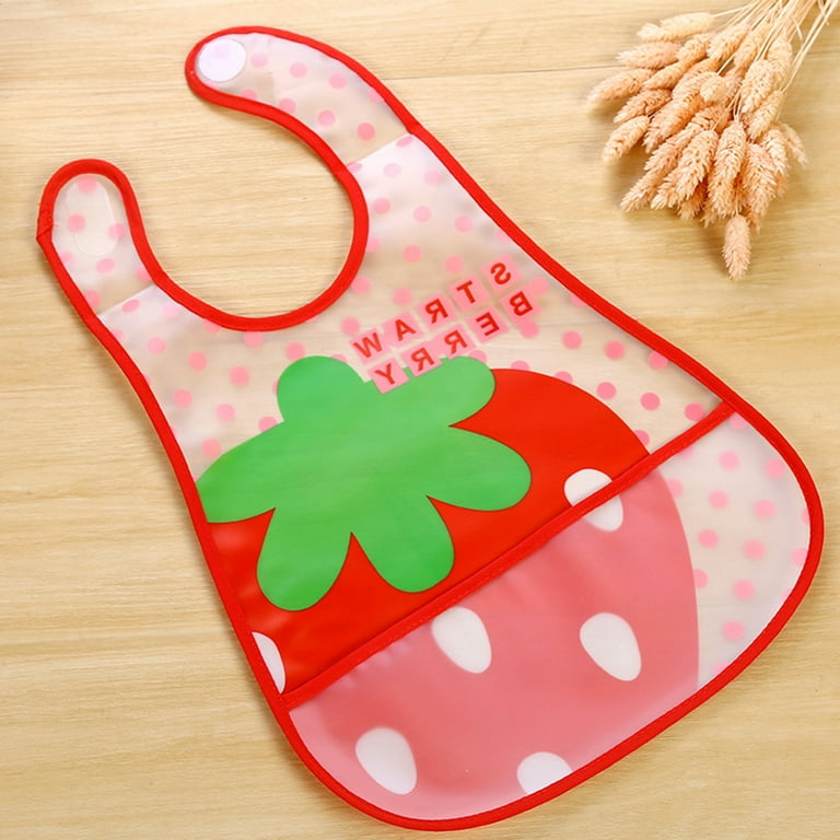 Bibs with plastic store on the back