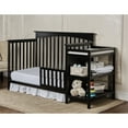 thumbnail image 4 of Dream On Me Chloe 5-in-1 Convertible Crib and Changer, Black, 4 of 8