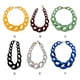 thumbnail image 4 of Collar de cadena de eslabones Acrílico Grueso Qarigey Boho para Mujer Blanco, 4 of 6